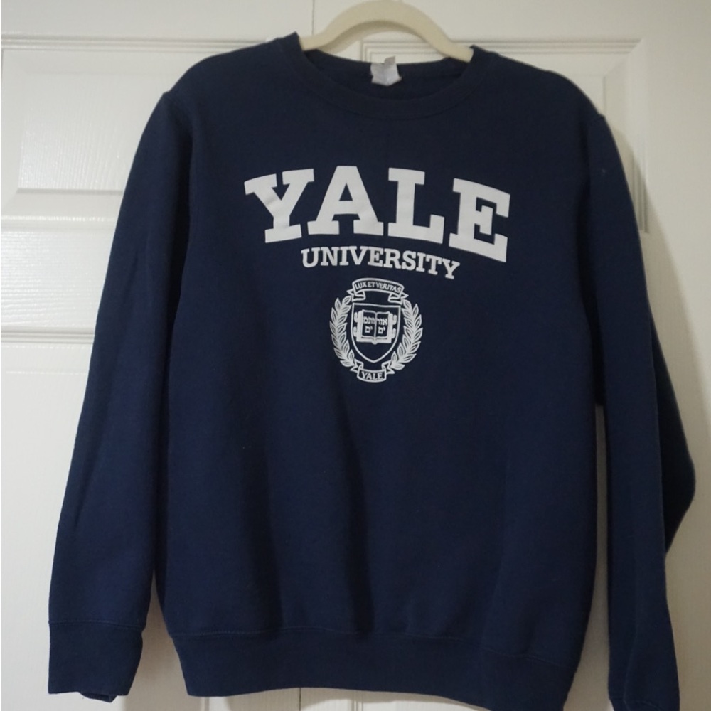Port and Company Navy Blue Yale University Sweater